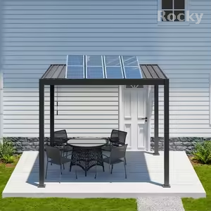 Solar pergola